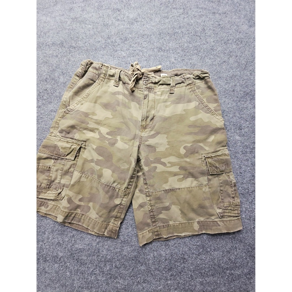 NOBO No Boundaries Camo Cargo Shorts Men's Size 42 Army Green